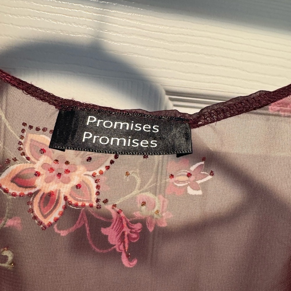 Floral Sheer Kimono Cardigan - Picture 2 of 3